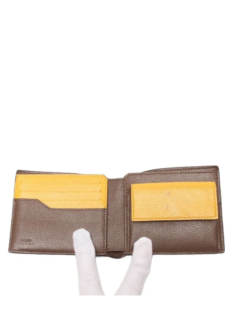 Fendi Bifold Wallet Zucca Pattern